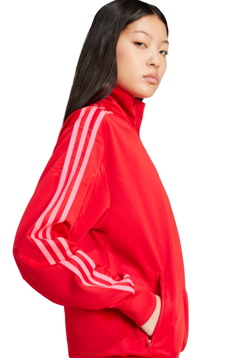 adidas Firebird Recycled Polyester Track Jacket, Alternate, color, 