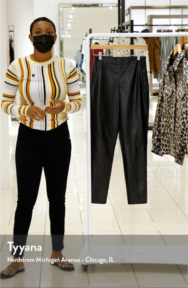 Keep Your Stride Faux Leather Pants, sales video thumbnail