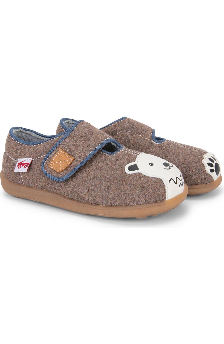 See Kai Run Cruz Felted Wool Slipper, Alternate, color,
