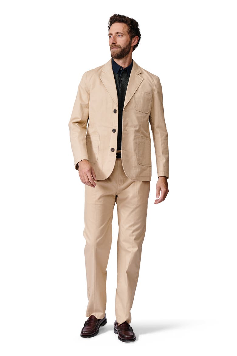 Mareham Patch Pocket Blazer, Alternate, color, Sand