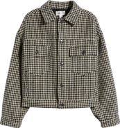 ジャケット・アウター block pattern tweed jacket ALUDE TOKYO】block pattern tweed jacket | 【ALUDE】韓国