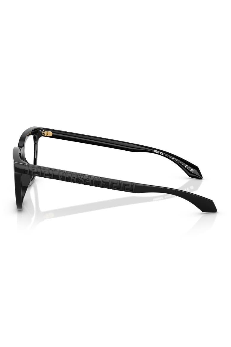 53mm Cat Eye optical glasses, Alternate, color, BLACK