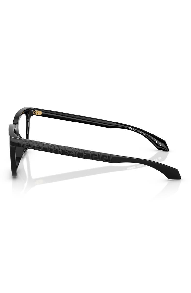 Versace 53mm Cat Eye Optical Glasses, Alternate, color, 