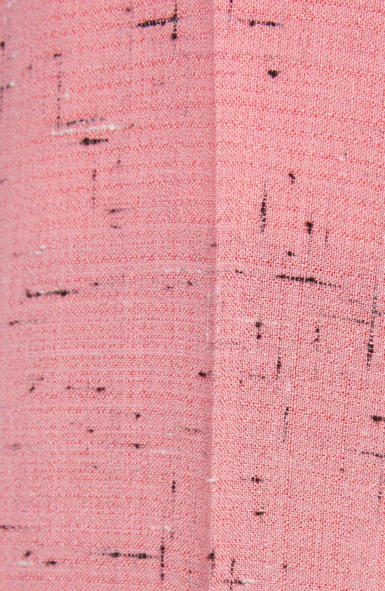 Bottega Veneta Pleated Crosshatch Viscose Blend Pants, Alternate, color, 