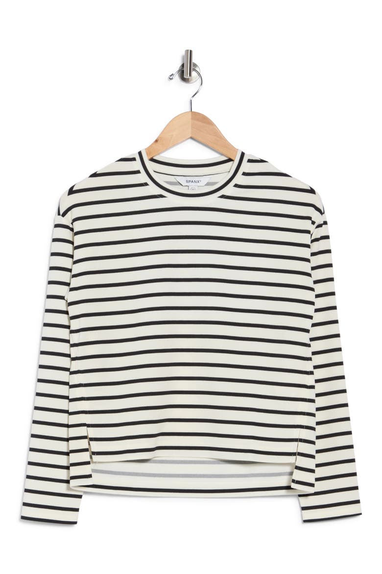 Striped Long Sleeve T-Shirt, Main, color, PIER STRIPE