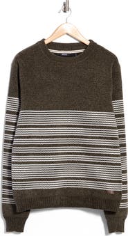Buffalo Jeans Wabel Striped Crewneck Sweater
