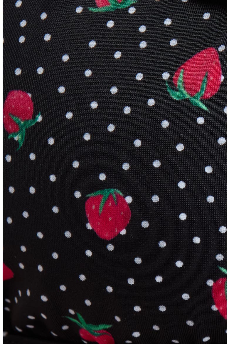Ophelia Bikini Top, Alternate, color, STRAWBERRY DOTS