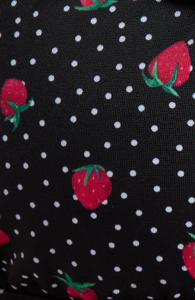 PacSun Ophelia Bikini Top, Alternate, color, Strawberry Dots