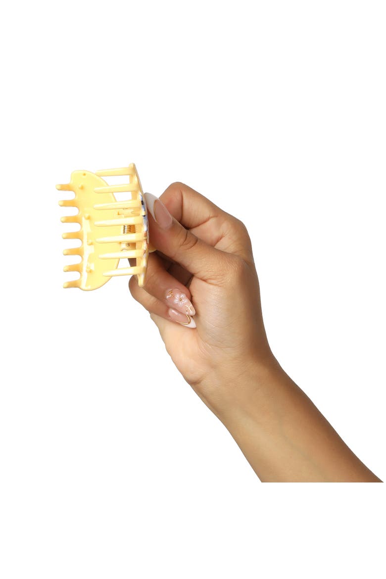 Hair Clips 2-Piece Set Official License, Medium Claw Clips for Hair, Alternate, color, Yellow