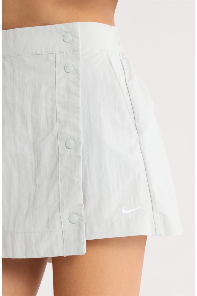 Sportswear Essential Water Repellent Woven Skort, Alternate, color, 034 LT SIL/WHITE