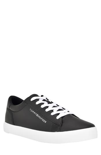 Tommy Hilfiger Ribby Low Top Sneaker In Black