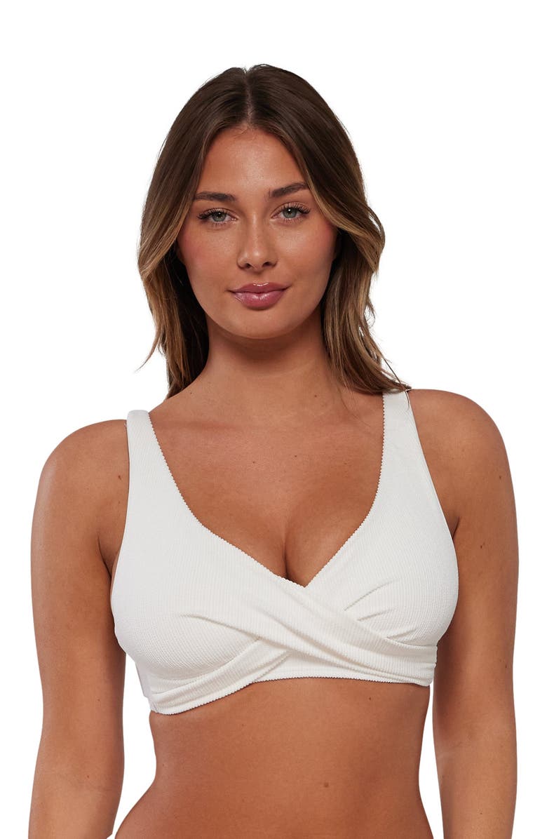 Pacifica by Sunsets Mirabella Bikini Swimsuit Top - DD Cup, Alternate, color, Coconut Sorbet