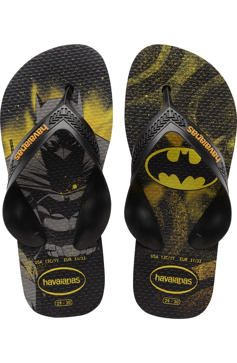 Havaianas 'Batman<sup>™</sup> - Max Heroes' Flip Flop, Main, color,