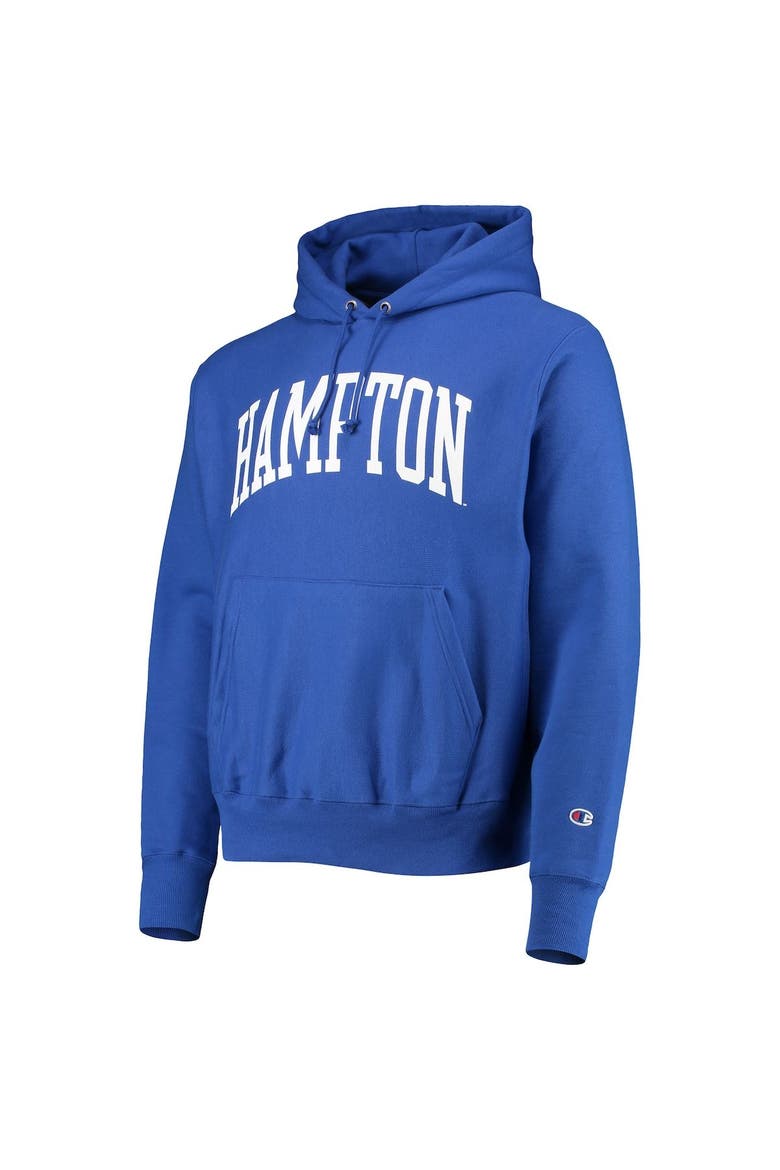 Men's Champion Royal Hampton Pirates Tall Arch Pullover Hoodie, Alternate, color, Royal