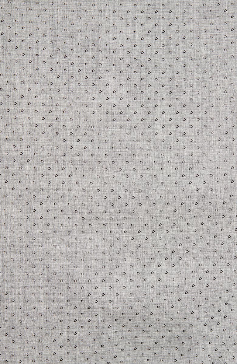 David Donahue Trim Fit Dress Shirt, Alternate, color, 