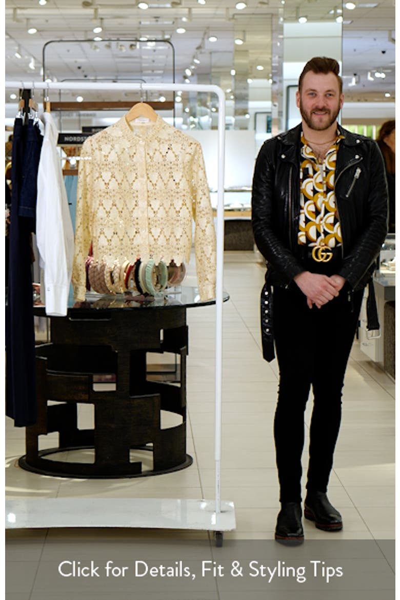 Lace Button-Up Shirt video