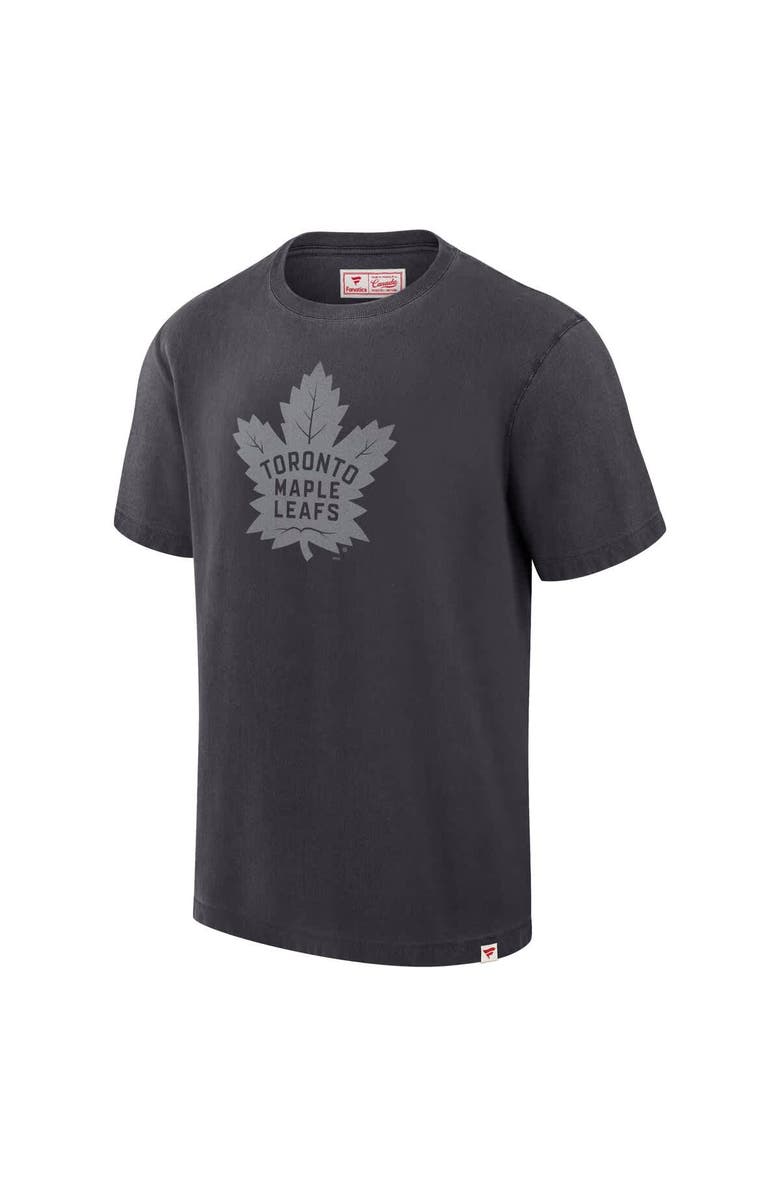 FANATICS Men's Fanatics Black Toronto Maple Leafs Made in Canada T-Shirt, Alternate, color, Black