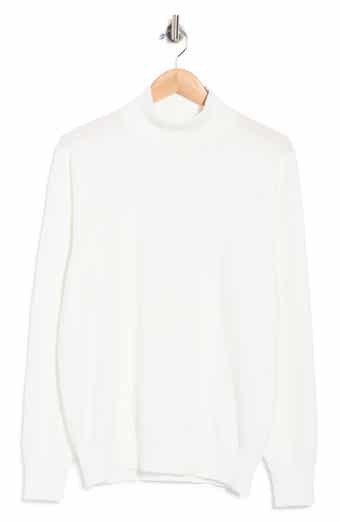 Textured Mock Neck Sweater