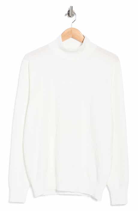 Textured Mock Neck Sweater