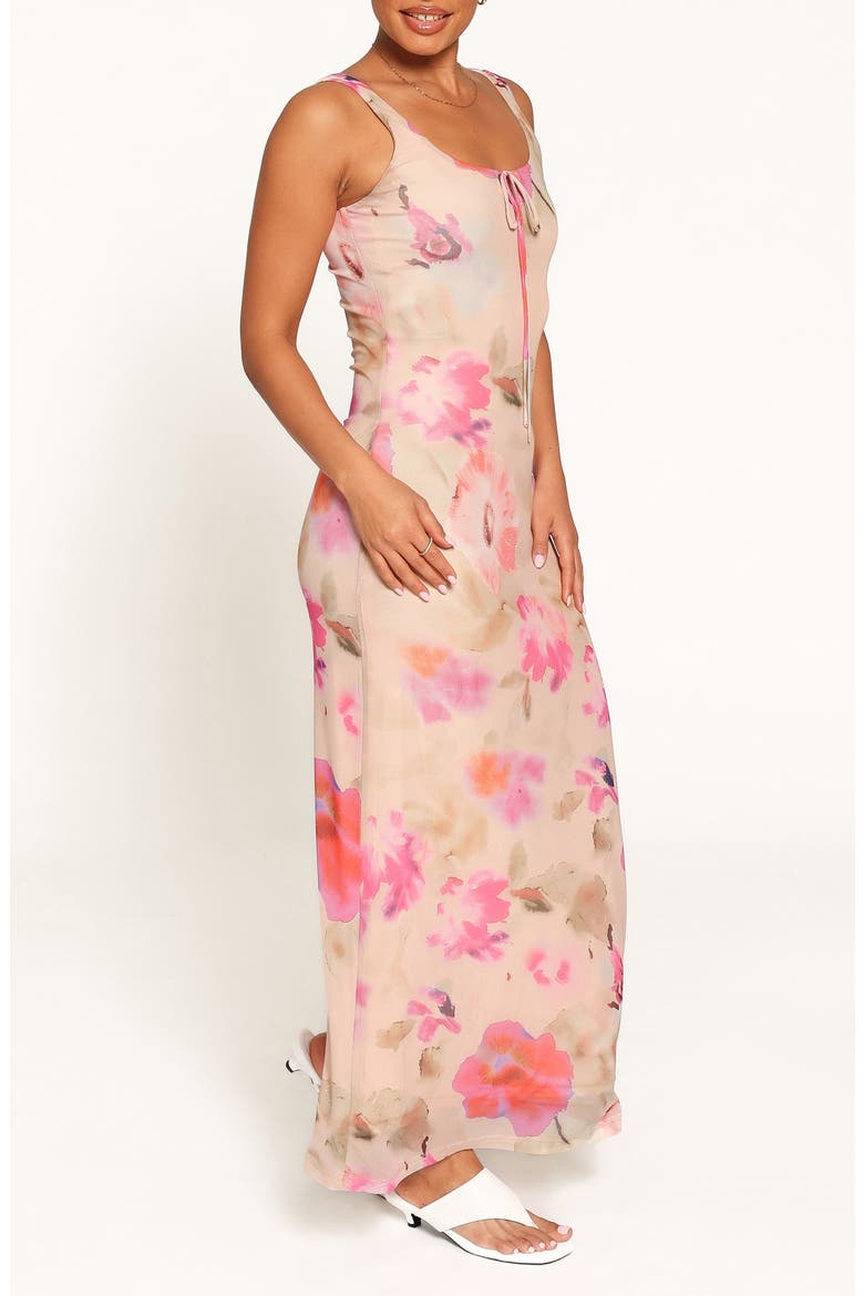 Avina Maxi Dress, Alternate, color, PINK FLORAL