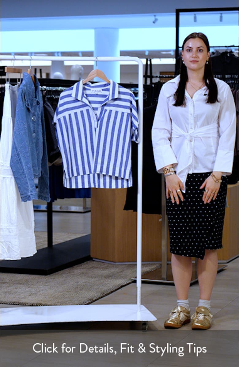 Relaxed Stripe Shirt, sales video thumbnail