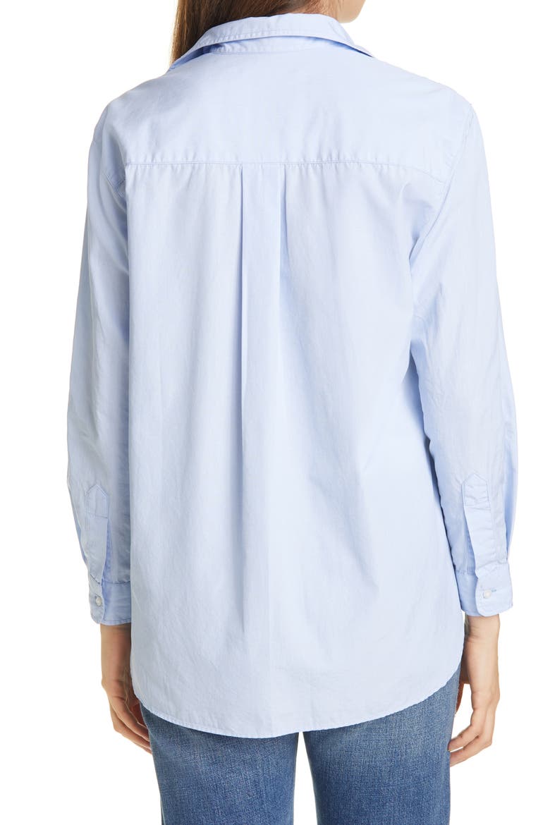 Joedy Button-Up Shirt, Alternate, color, LIGHT BLUE END ON END