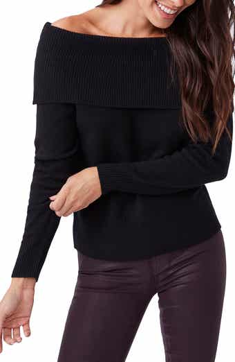 PAIGE Izabella Off-the-Shoulder Sweater