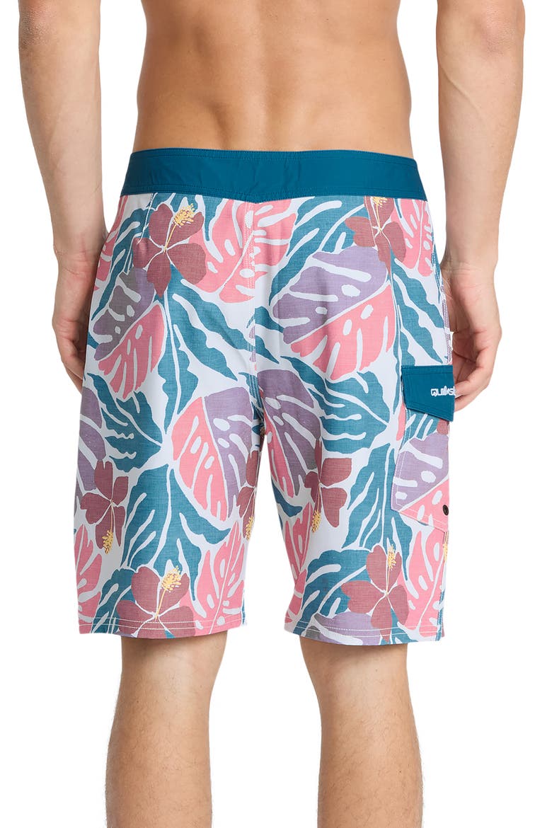 Forest Peak 20 Board Shorts, Alternate, color, BLUE CORAL
