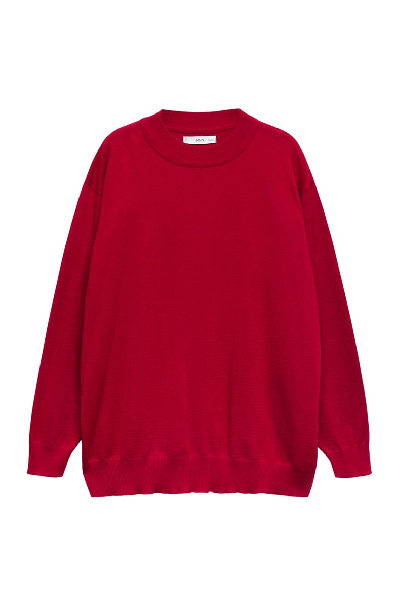 MANGO Oversize Mock Neck Sweater, Alternate, color,