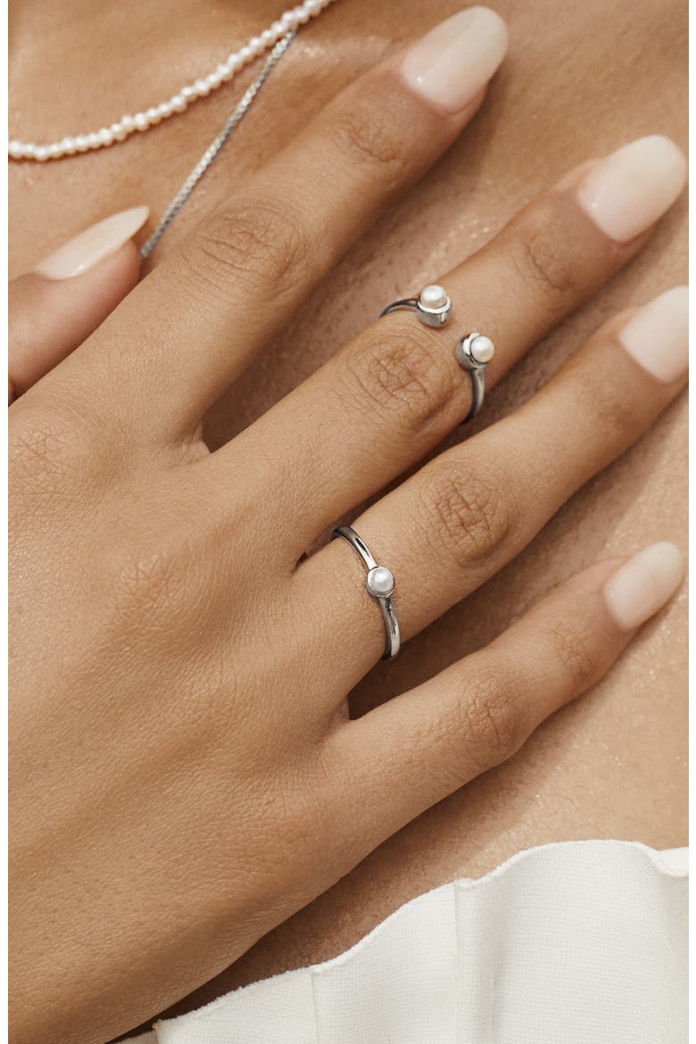 Pearl Ring, Alternate, color, STERLING SILVER