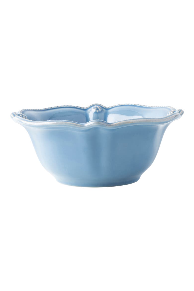 Berry and Thread Cereal Bowl, Main, color, CHAMBRAY