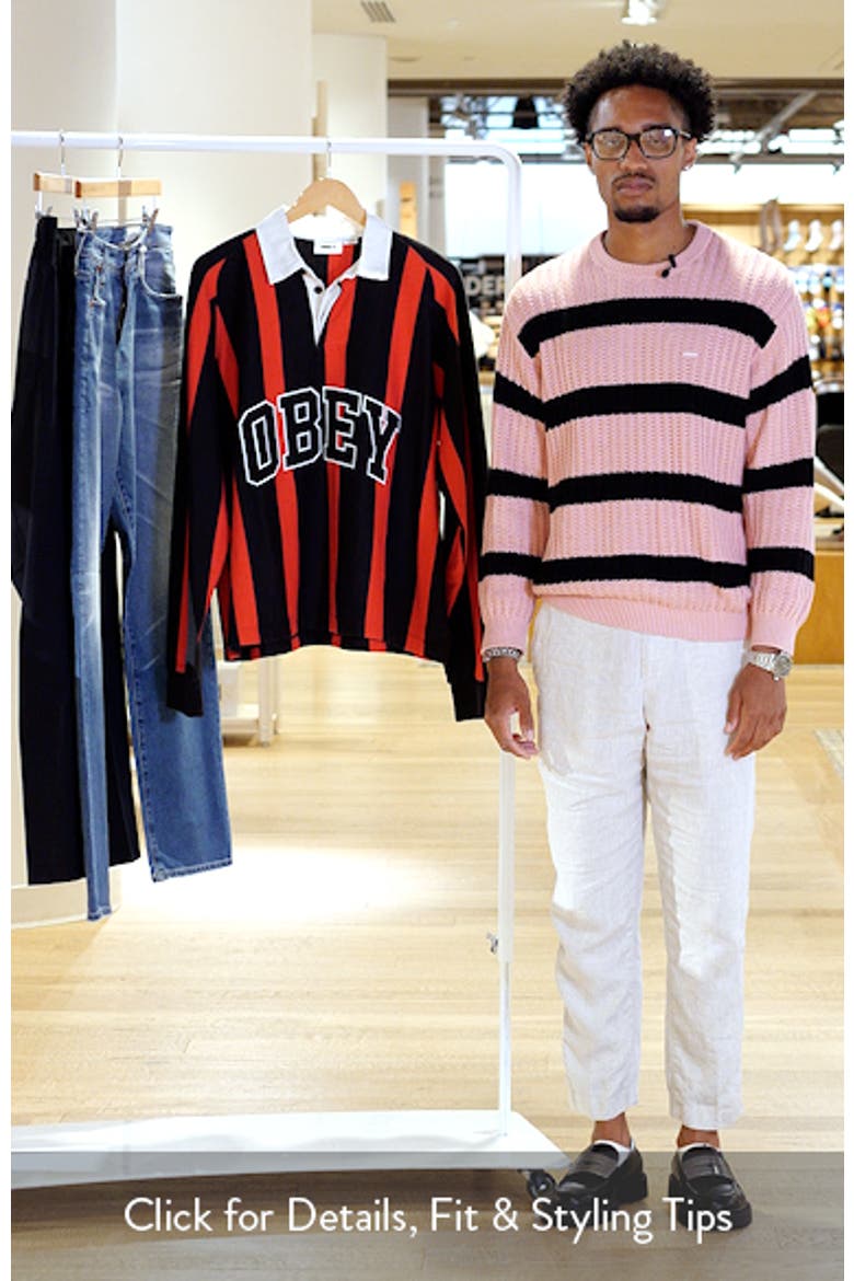 Landon Stripe Rugby Shirt (Men) | Nordstrom