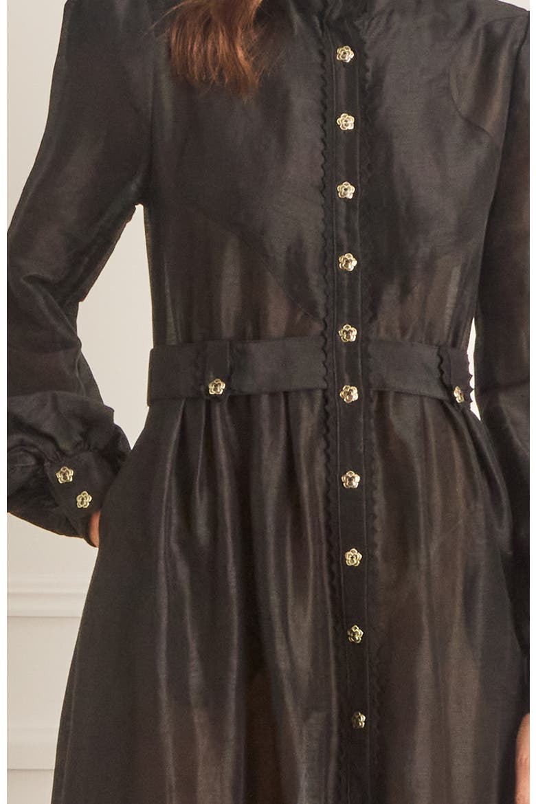 Sparrow Tiana Dress, Alternate, color, Black