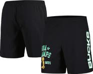 Mitchell & Ness Men's Mitchell & Ness Black Milwaukee Bucks Heritage Shorts