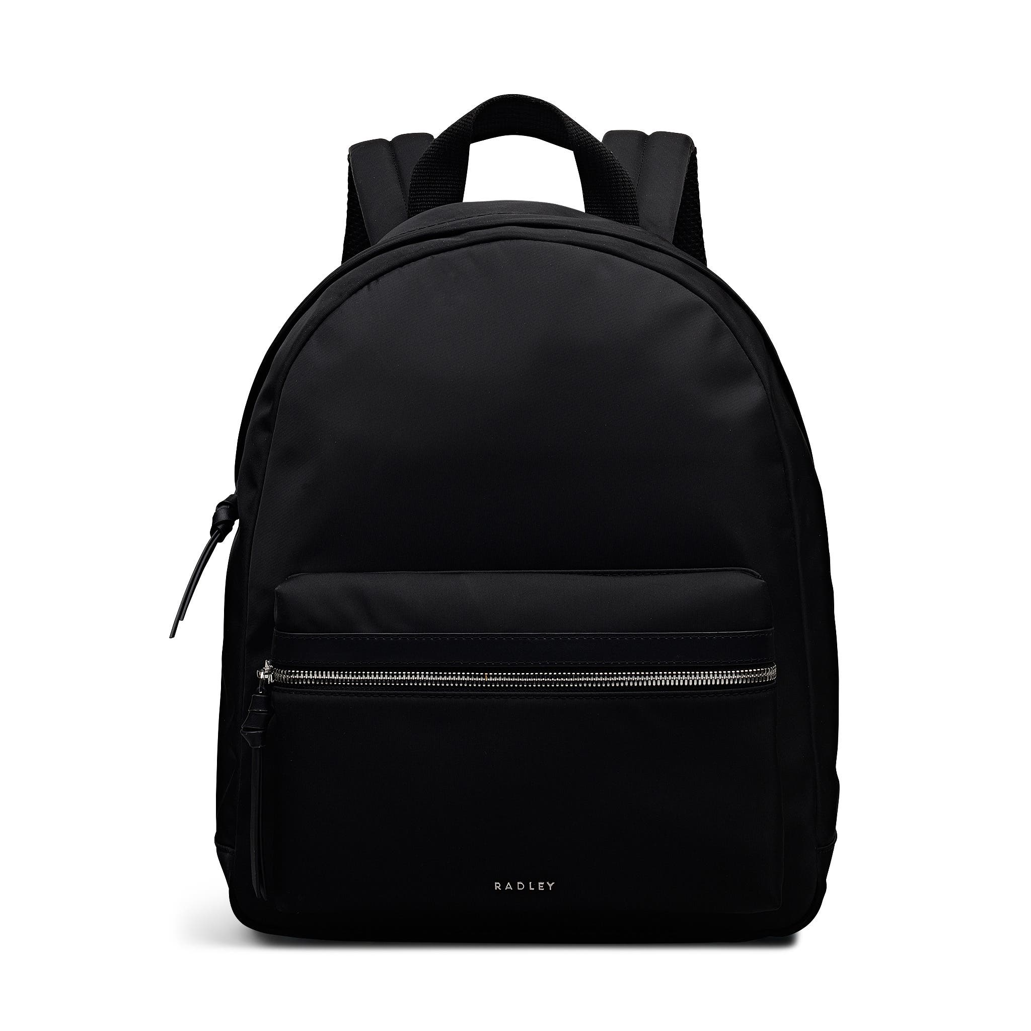 Radley Halley Row Medium Ziptop Backpack, Main, color, Black
