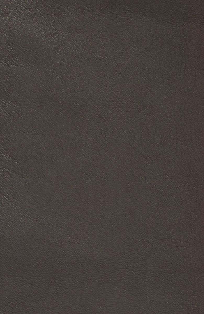 MM6 Maison Margiela x Agnelle Leather Gloves, Alternate, color, Grey