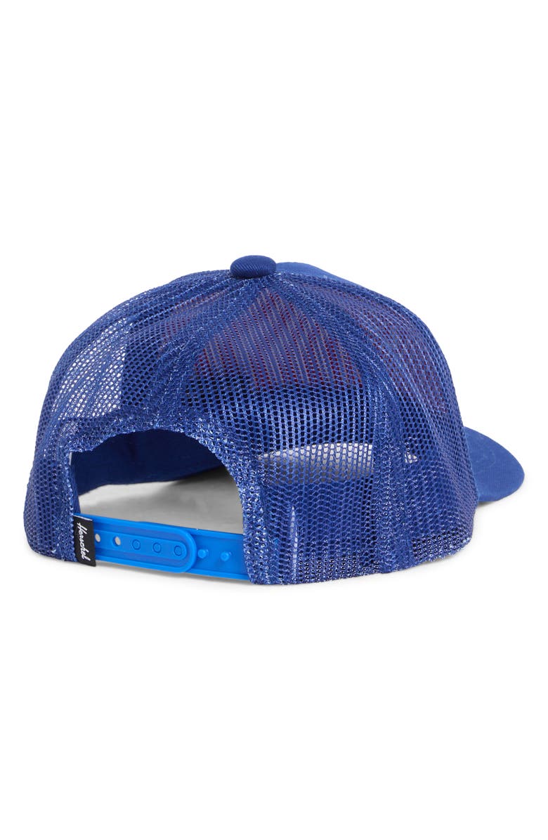 Herschel Supply Co. Whaler Mesh Trucker Hat, Alternate, color, Sodalite Blue