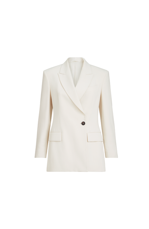Couture twill blazer