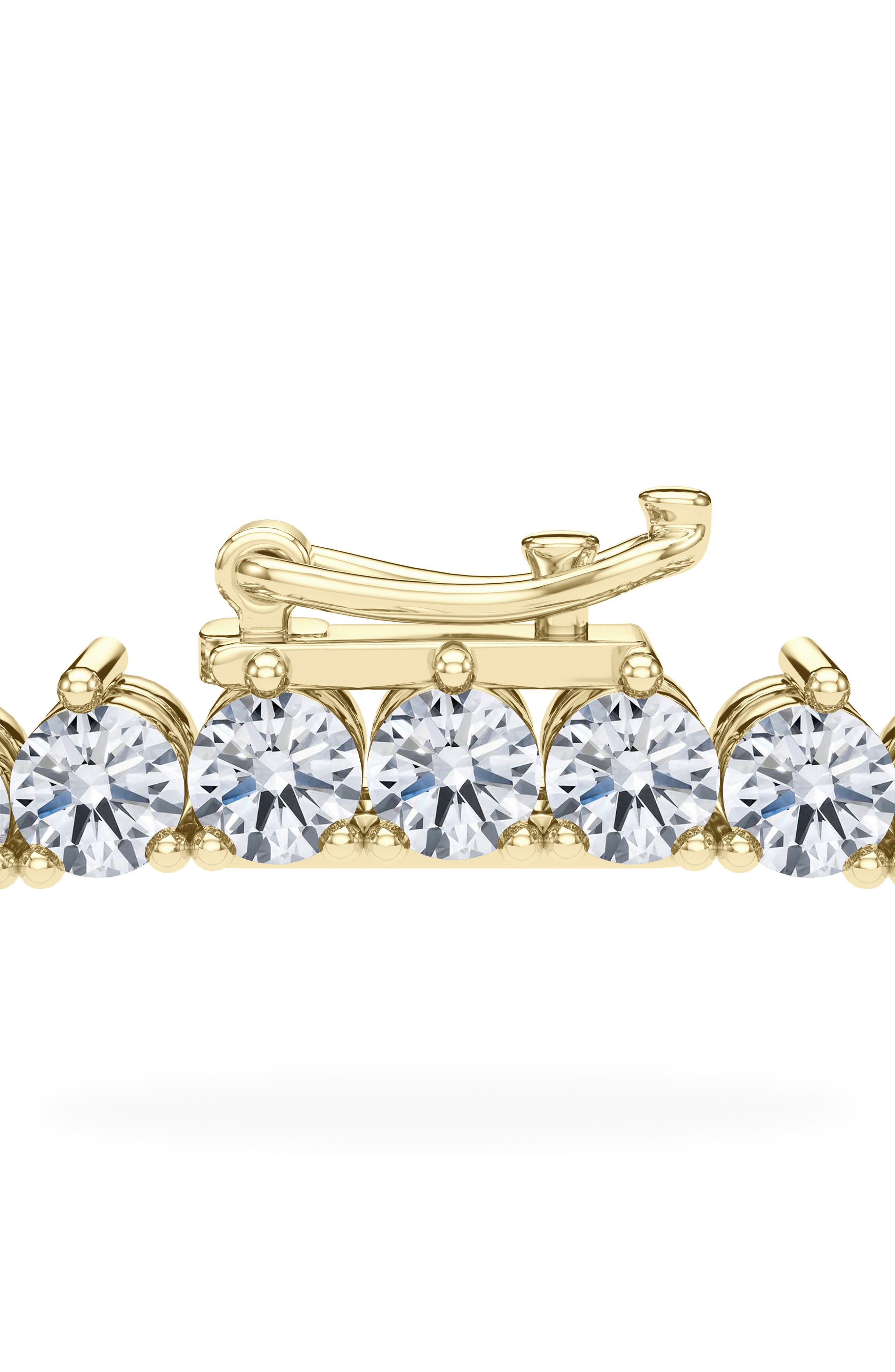 HauteCarat Graduated Lab Grown Diamond Tennis Necklace (Women) | Nordstrom