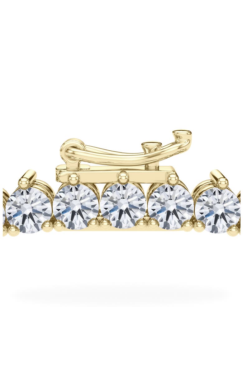 Graduated Lab Grown Diamond Tennis Necklace, Alternate, color, 18K YELLOW GOLD