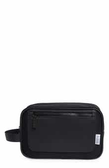 Satin Finish Zip Top Dopp Kit