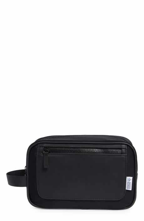 Original Penguin Satin Finish Zip Top Dopp Kit