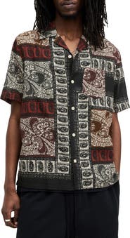 AllSaints Marquee Camp Shirt