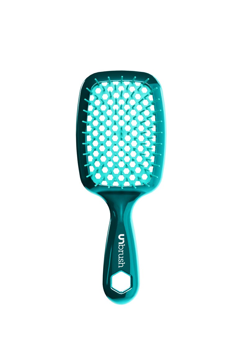Detangling Brush, Main, color, Teal Aurora Borealis