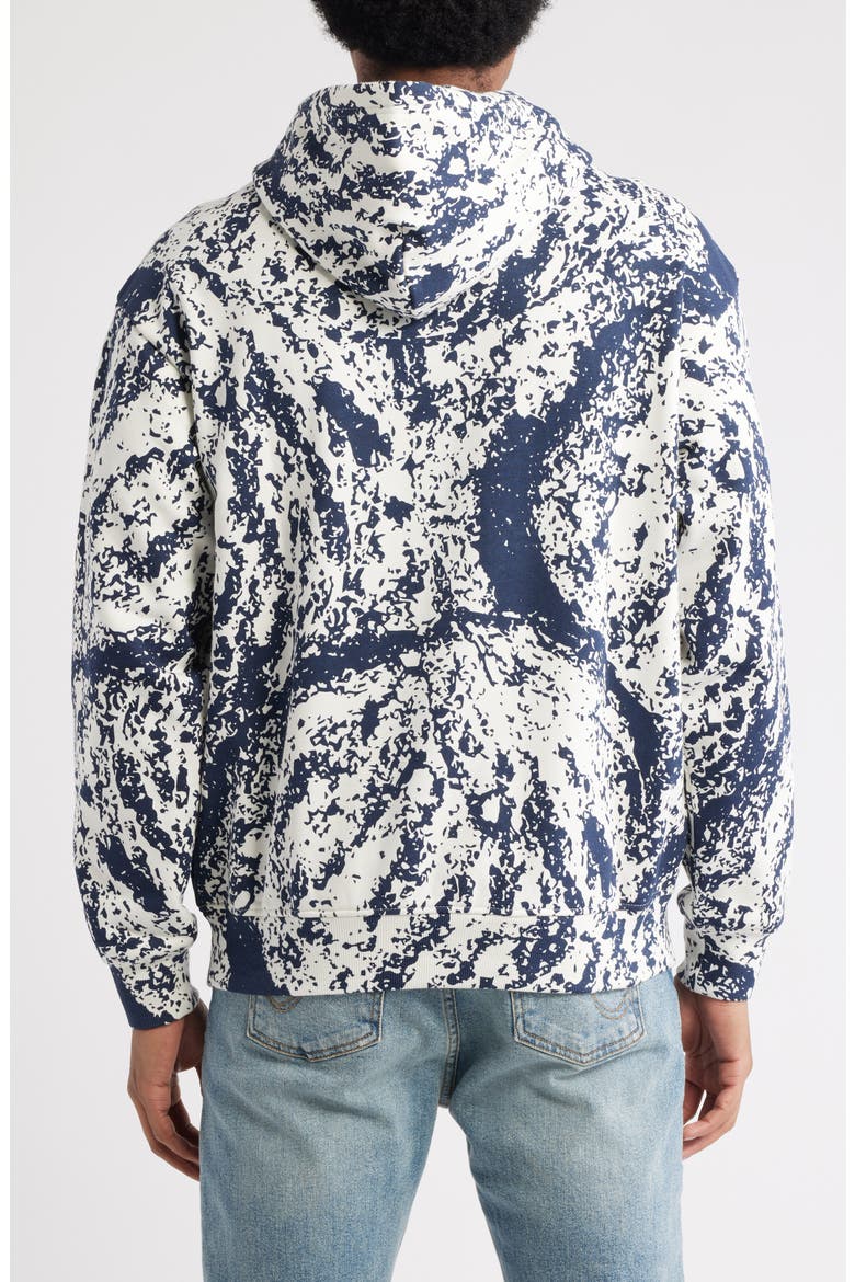 Caramel Cotton French Terry Hoodie, Alternate, color, WHISPER WHITE