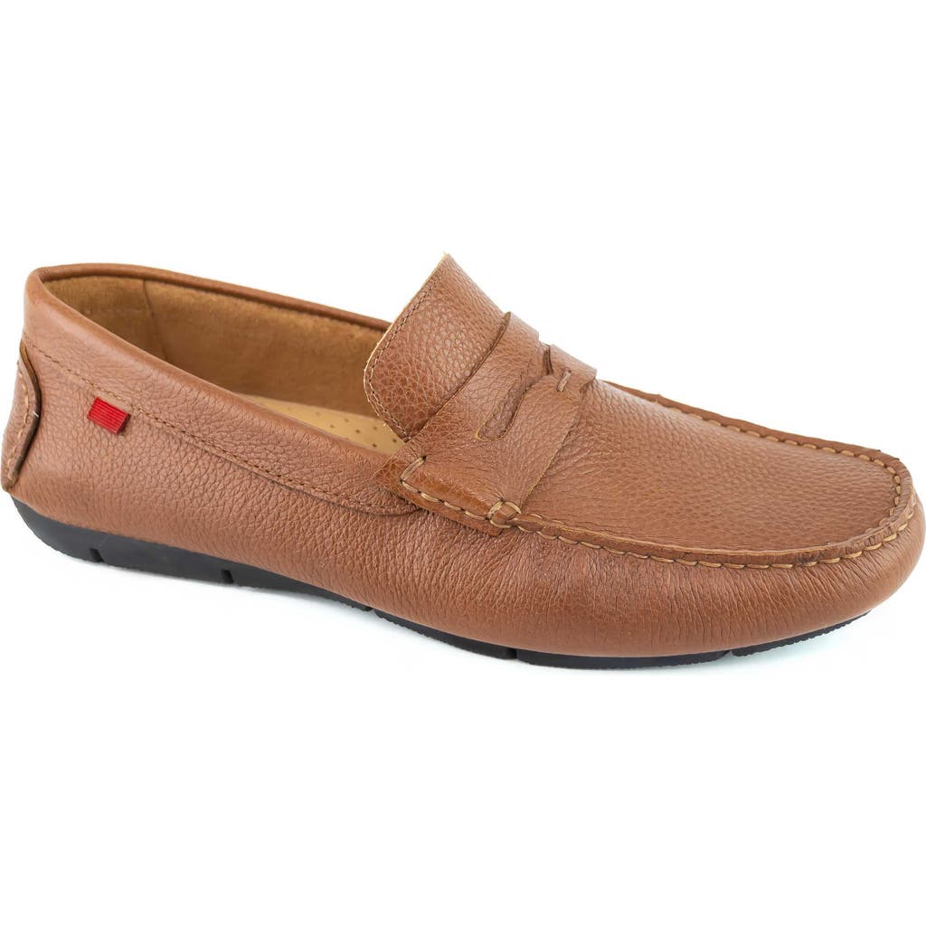 Marc Joseph New York Greenwich Pebbled Driver In Black