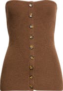 Ulla Johnson Yanni Strapless Merino Wool Sweater