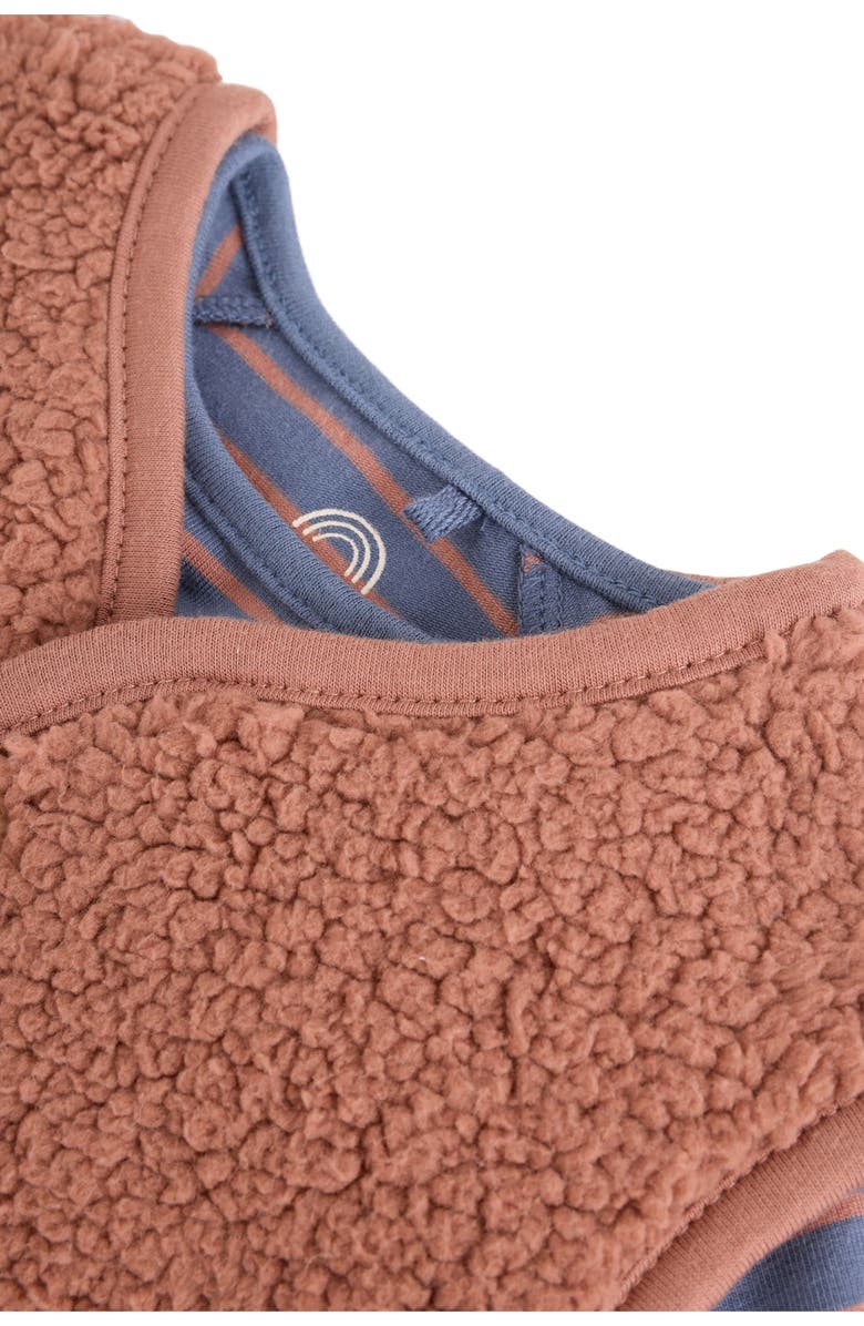 NEXT Long Sleeve T-Shirt, Teddy Vest & Pants Set, Alternate, color, Blue