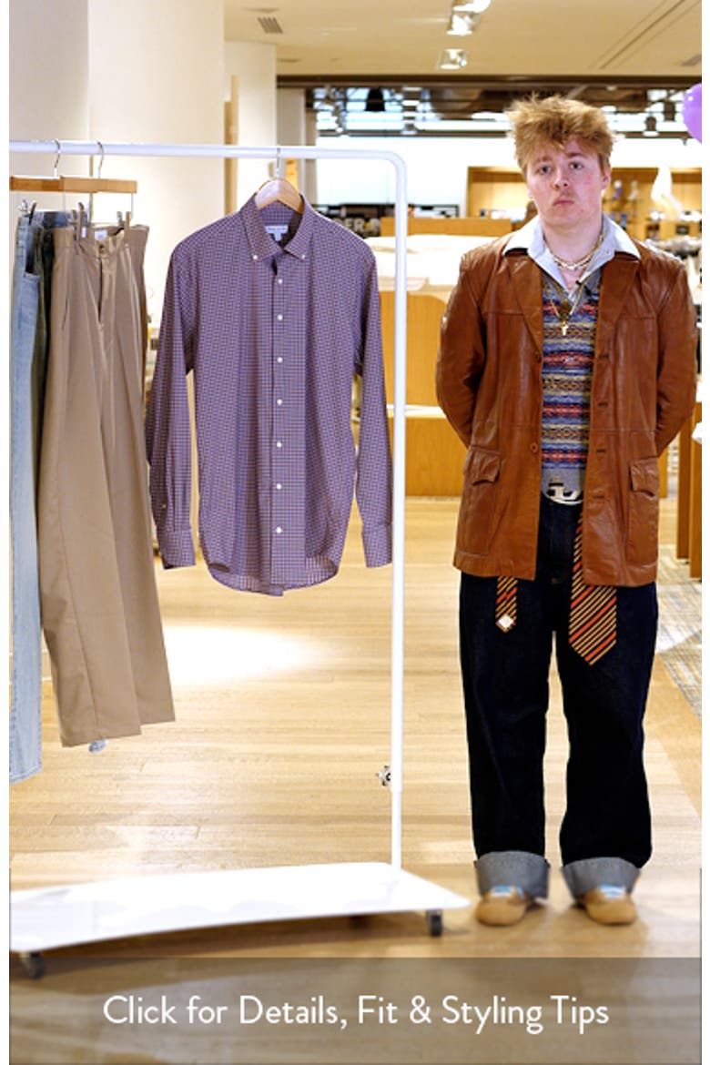 Petaluma Check Performance Twill Button-Down Shirt video