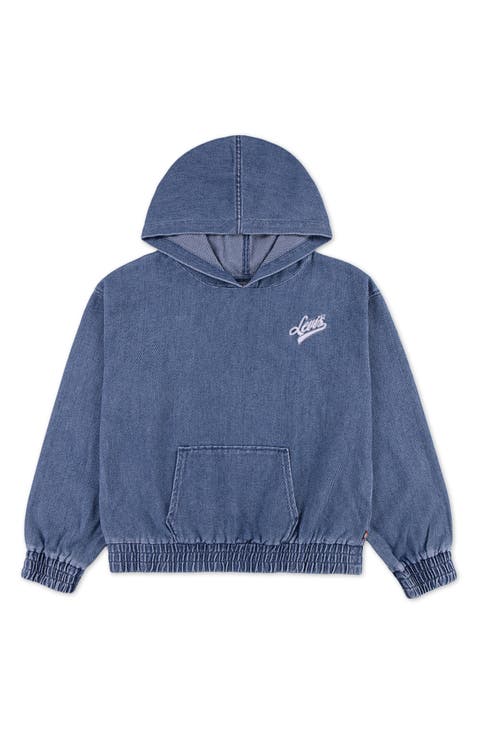 Kids' Denim Hoodie (Big Kid)